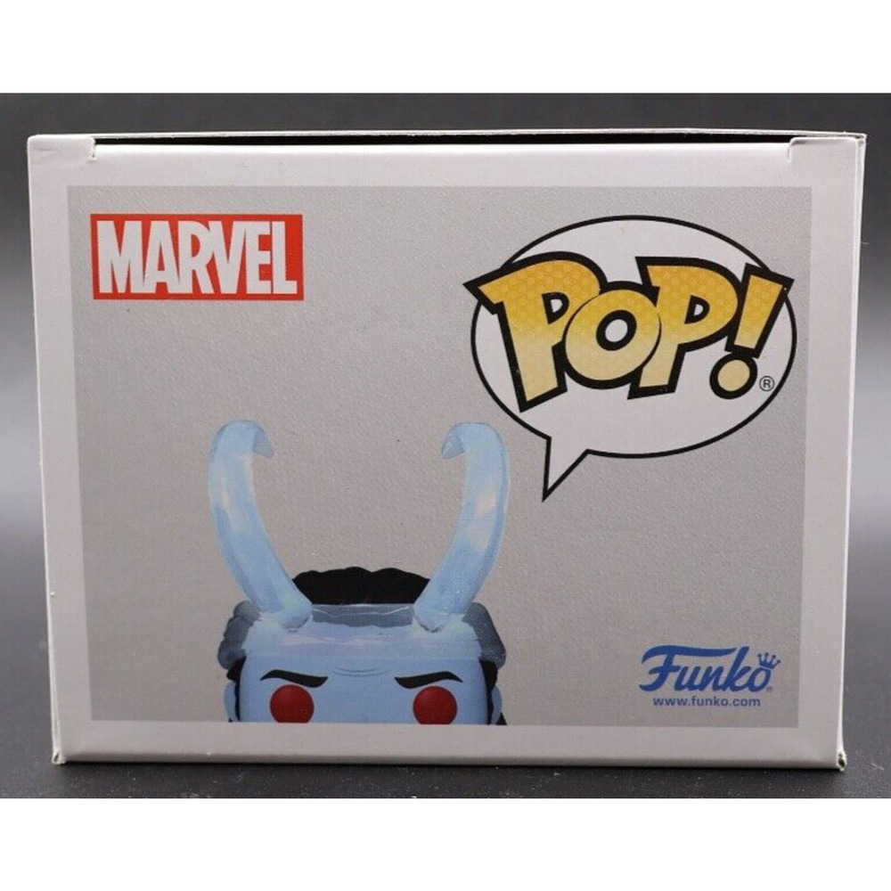 Funko Pop Marvel What If...? Frost Giant Loki #972 Vinyl Figure W/Soft Protector - Picture 5 of 6